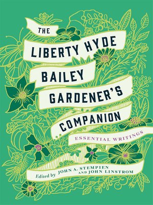 cover image of The Liberty Hyde Bailey Gardener's Companion